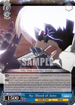 Ky: Blood of Juno (V.1 - Uncommon) - Guilty Gear -Strive-