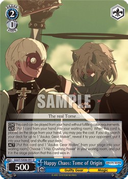 Happy Chaos: Tome of Origin (V.1 - Uncommon) - Guilty Gear -Strive-