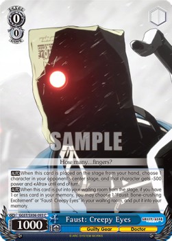 Faust: Creepy Eyes - Guilty Gear -Strive-