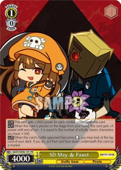 SD May & Faust (V.1 - Promo) - Guilty Gear -Strive-