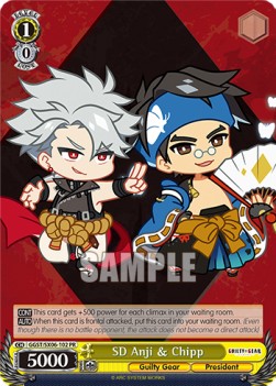 SD Anji & Chipp (V.1 - Promo) - Guilty Gear -Strive-