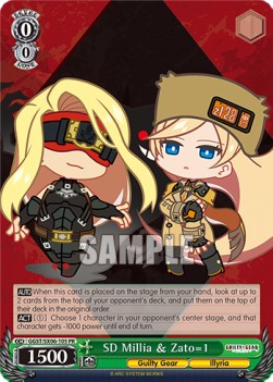 SD Millia & Zato=1 (V.1 - Promo) - Guilty Gear -Strive-
