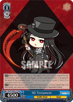 SD Testament (V.1 - Promo) - Guilty Gear -Strive-