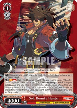 Sol: Bounty Hunter (V.1 - Trial Deck) - Guilty Gear -Strive-
