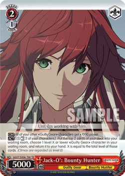 Jack-O': Bounty Hunter (V.1 - Trial Deck) - Guilty Gear -Strive-