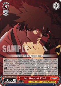 Sol: Greatest Rival (V.1 - Trial Deck) - Guilty Gear -Strive-