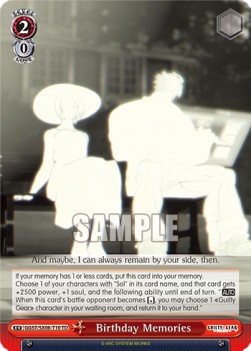 Birthday Memories - Guilty Gear -Strive-
