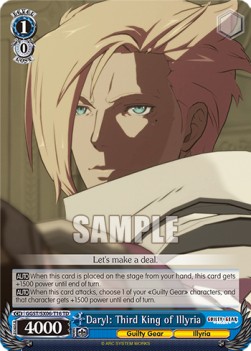 Daryl: Third King of Illyria - Guilty Gear -Strive-