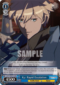 Ky: Rapid Escalation (V.2 - Super Rare) - Guilty Gear -Strive-