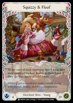 Squizzy & Floof (Cold Foil) - Hero Promos