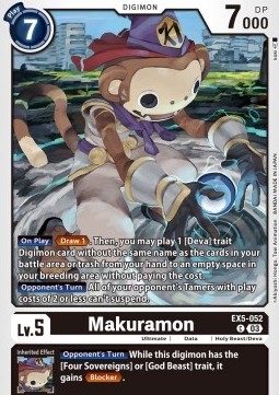 Makuramon (EX5-052) - Animal Colosseum