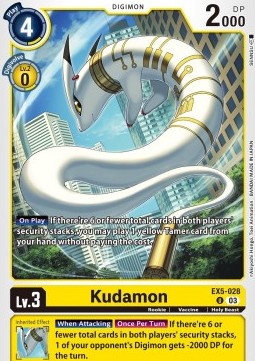 Kudamon (EX5-028) - Animal Colosseum