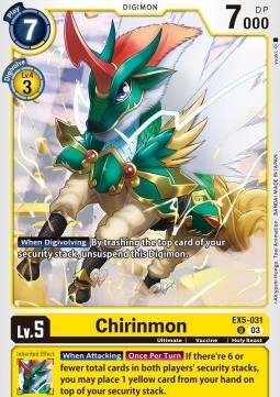 Chirinmon (EX5-031) - Animal Colosseum