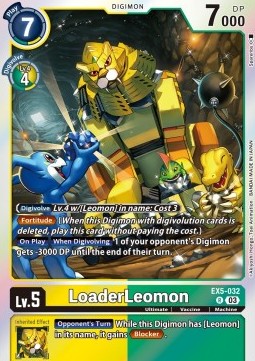 LoaderLeomon (EX5-032) - Animal Colosseum