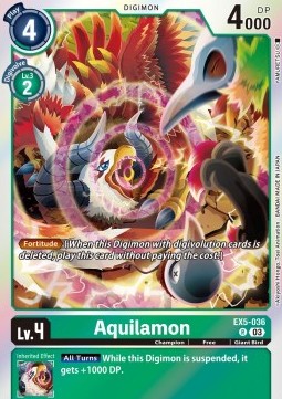 Aquilamon (EX5-036) - Animal Colosseum
