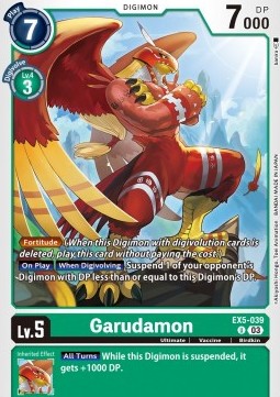 Garudamon (EX5-039) - Animal Colosseum