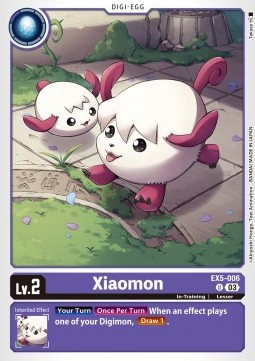 Xiaomon (EX5-006) (V.1) - Animal Colosseum