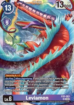 Leviamon (EX5-063) (V.1) - Animal Colosseum