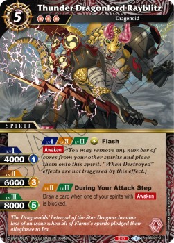 Thunder Dragonlord Rayblitz - Savior of Chaos