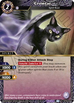Crowcat (V.1 - Uncommon) - Savior of Chaos