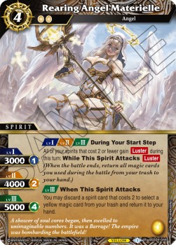 Rearing Angel Materielle (V.1 - Rare) - Savior of Chaos