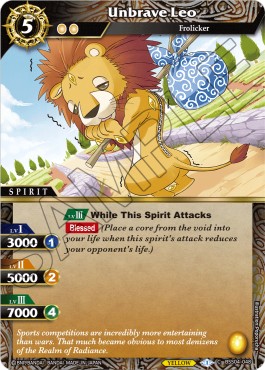 Unbrave Leo - Savior of Chaos