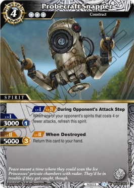 Probecraft Snapper - Savior of Chaos