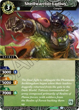 Shellwarrior Ladius - Savior of Chaos