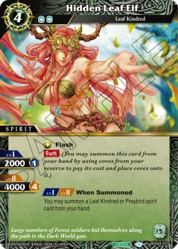 Hidden Leaf Elf (V.1 - Rare) - Savior of Chaos