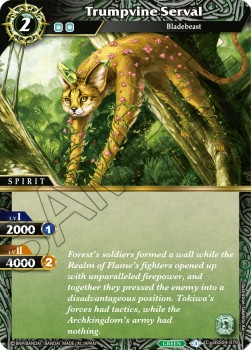 Trumpvine Serval - Savior of Chaos