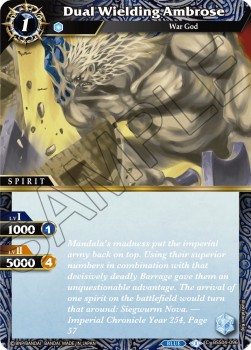 Dual Wielding Ambrose - Savior of Chaos