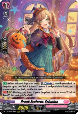 Prank Explorer, Crispina [D-Format] (V.1 - Triple Rare) - Lyrical Monasterio: Trick or Trick!