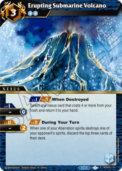 Erupting Submarine Volcano - Savior of Chaos