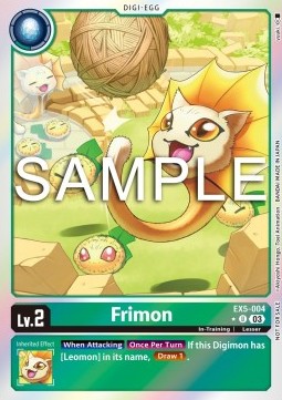 Frimon (EX5-004) (V.2) - Animal Colosseum