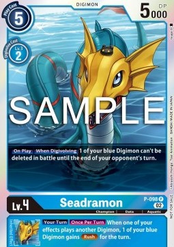 Seadramon (P-098) - Promos