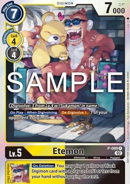 Etemon (P-099) - Promos