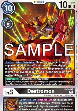 Destromon (P-094) - Promos