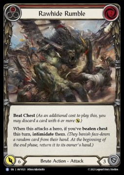 Rawhide Rumble (Red) (Regular) - Heavy Hitters
