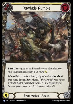 Rawhide Rumble (Yellow) (Regular) - Heavy Hitters