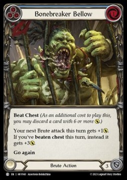Bonebreaker Bellow (Blue) (Regular) - Heavy Hitters