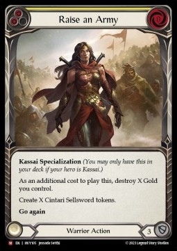 Raise an Army (Regular) - Heavy Hitters