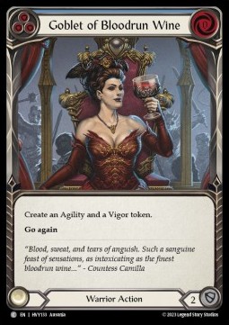 Goblet of Bloodrun Wine (Regular) - Heavy Hitters
