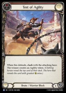Test of Agility (Regular) - Heavy Hitters