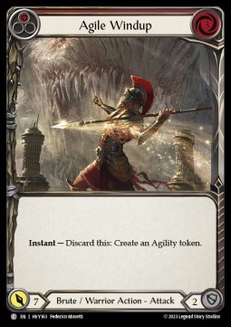 Agile Windup (Red) (Regular) - Heavy Hitters