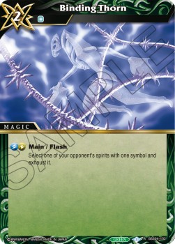 Binding Thorn (V.1 - Rare) - Savior of Chaos