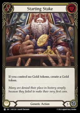 Starting Stake (Regular) - Heavy Hitters