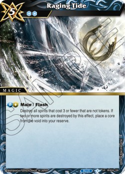 Raging Tide (V.1 - Uncommon) - Savior of Chaos