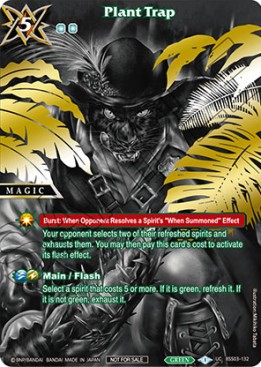 Plant Trap - Organized Play 2023 Promos