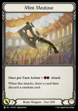 Mini Meataxe (Regular) - Heavy Hitters