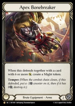 Apex Bonebreaker (Rainbow Foil) - Heavy Hitters